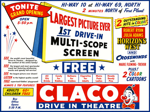 Vintage drive movie theater - vintage,